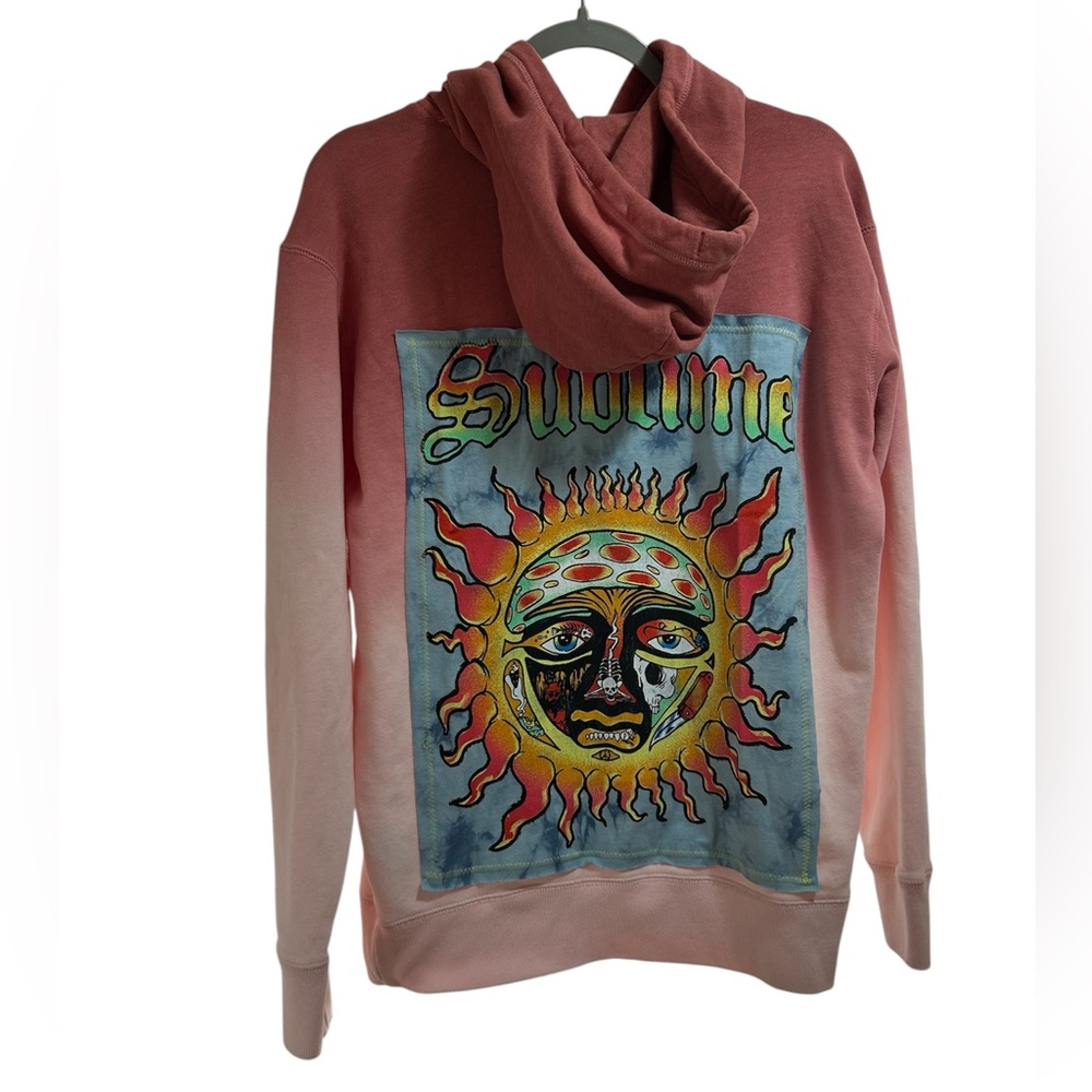 SUBLIME oversized hoodie custom creation by Rachelle ONE OF A KIND upcycled